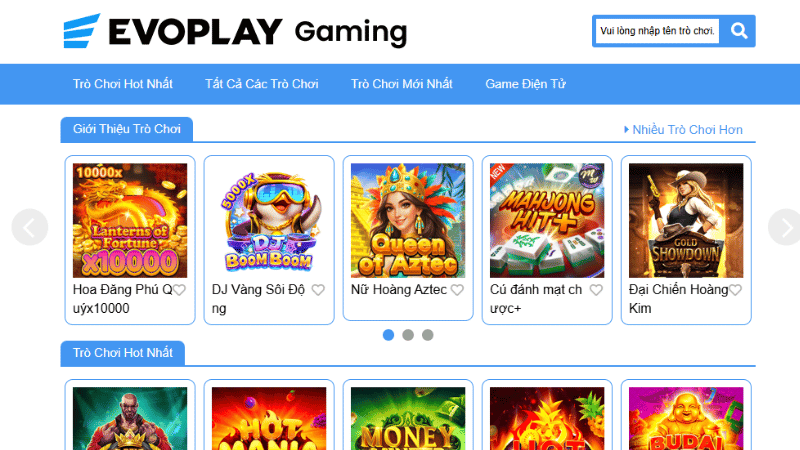 Tổng Quan Về Evoplay Gaming – Trải Nghiệm Giải Trí Thế Hệ Mới